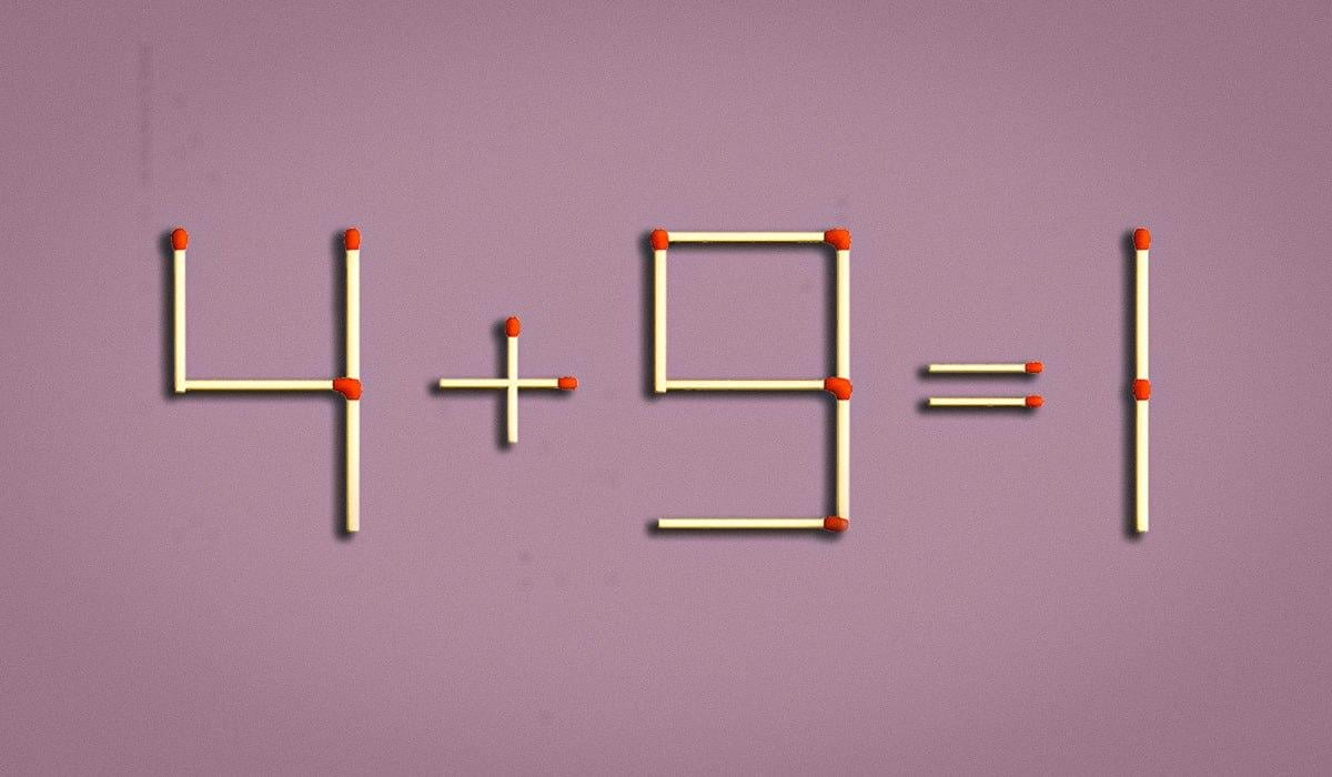 Le 2 % ljudi lahko določi enakost v 8 sekundah: test z vžigalicami za testiranje IQ