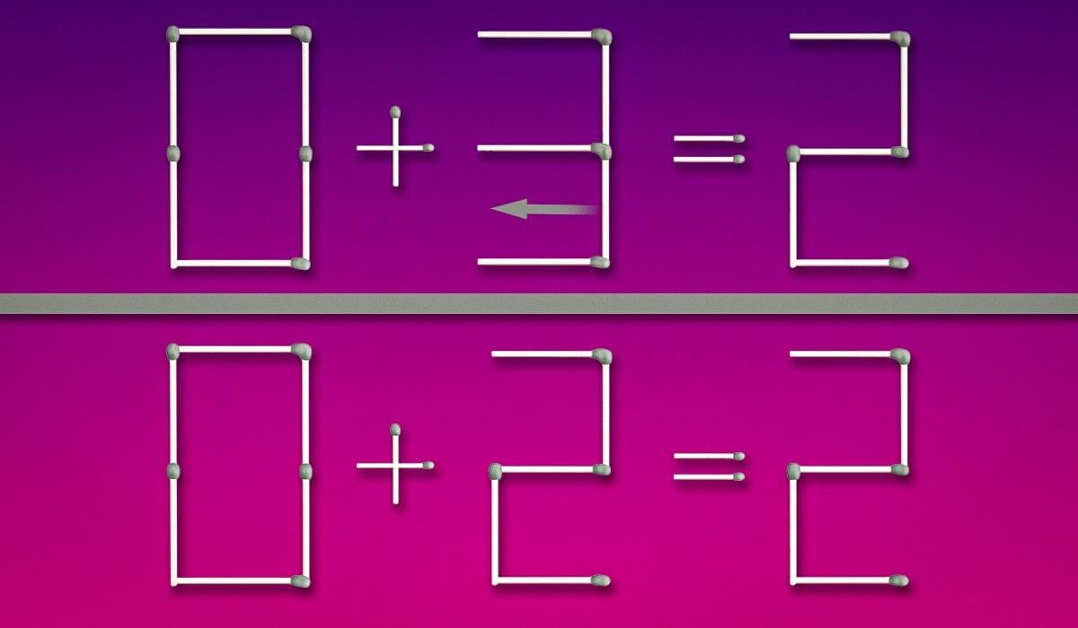 Povlecite eno tekmo in enakost postane resnična: uganka za genije