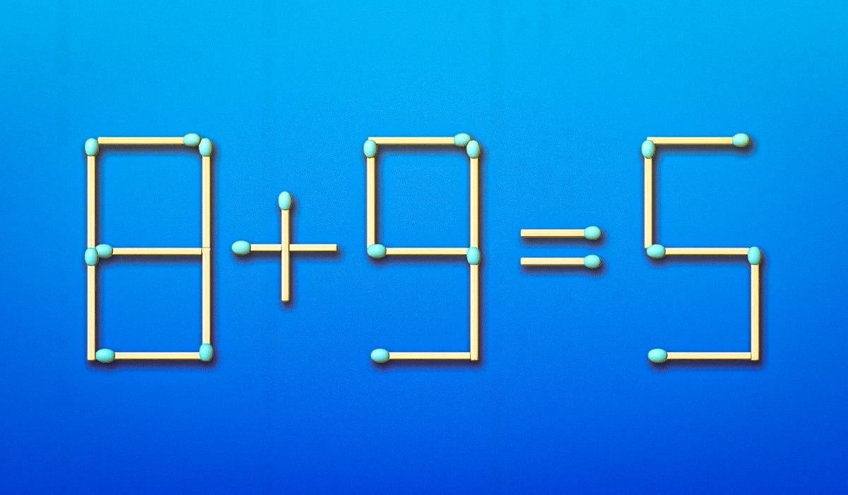 Za odpravo napake moraš premakniti le eno tekmo: IQ test v 11 sekundah