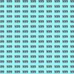 Imate zelo visok IQ, če lahko hitro najdete številko 869