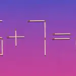 Premakniti morate eno tekmo in enakost postane pravilna: preizkus inteligence